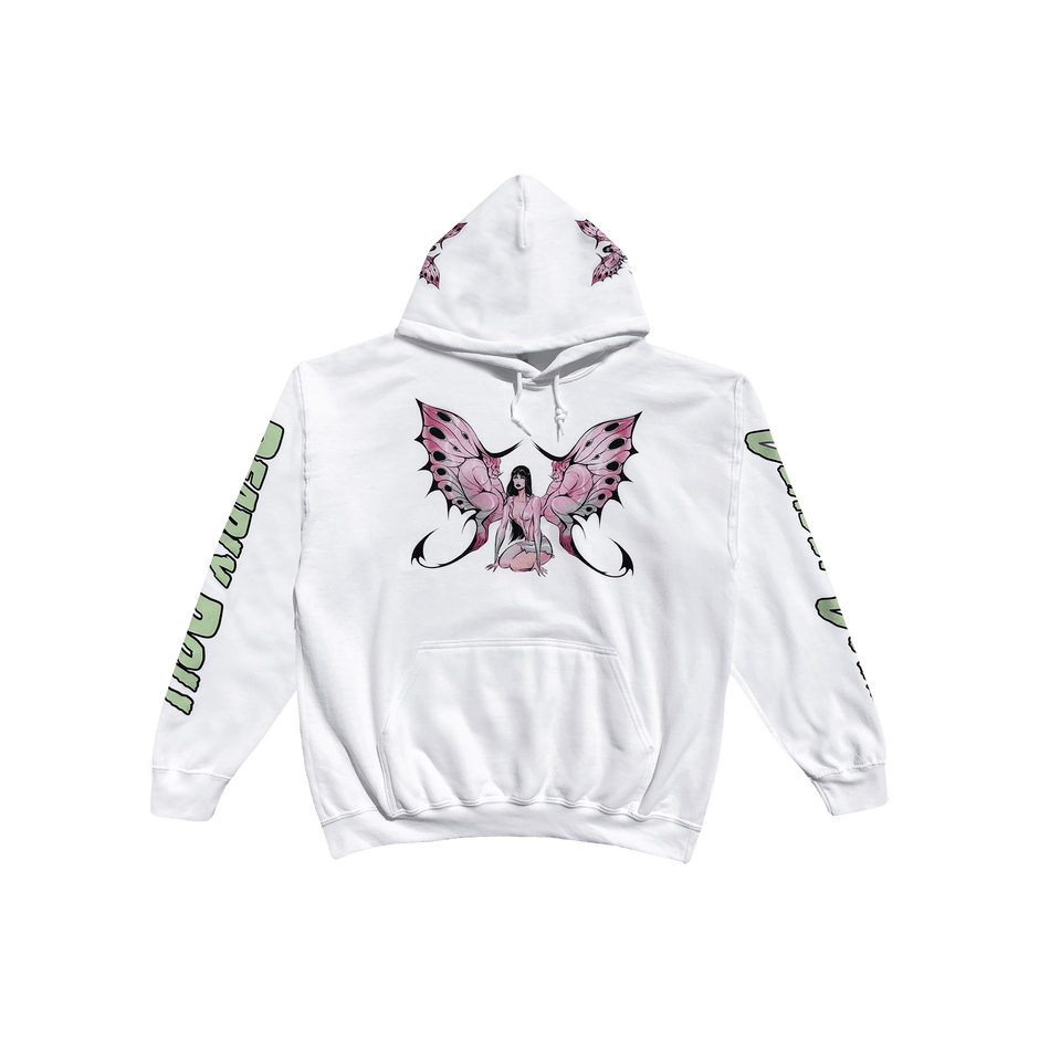 Kapuzenpullover mit Schmetterling