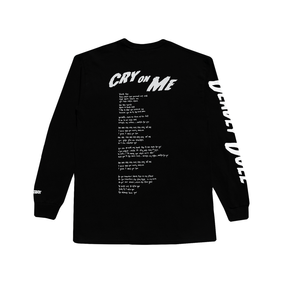 cry on me long sleeve