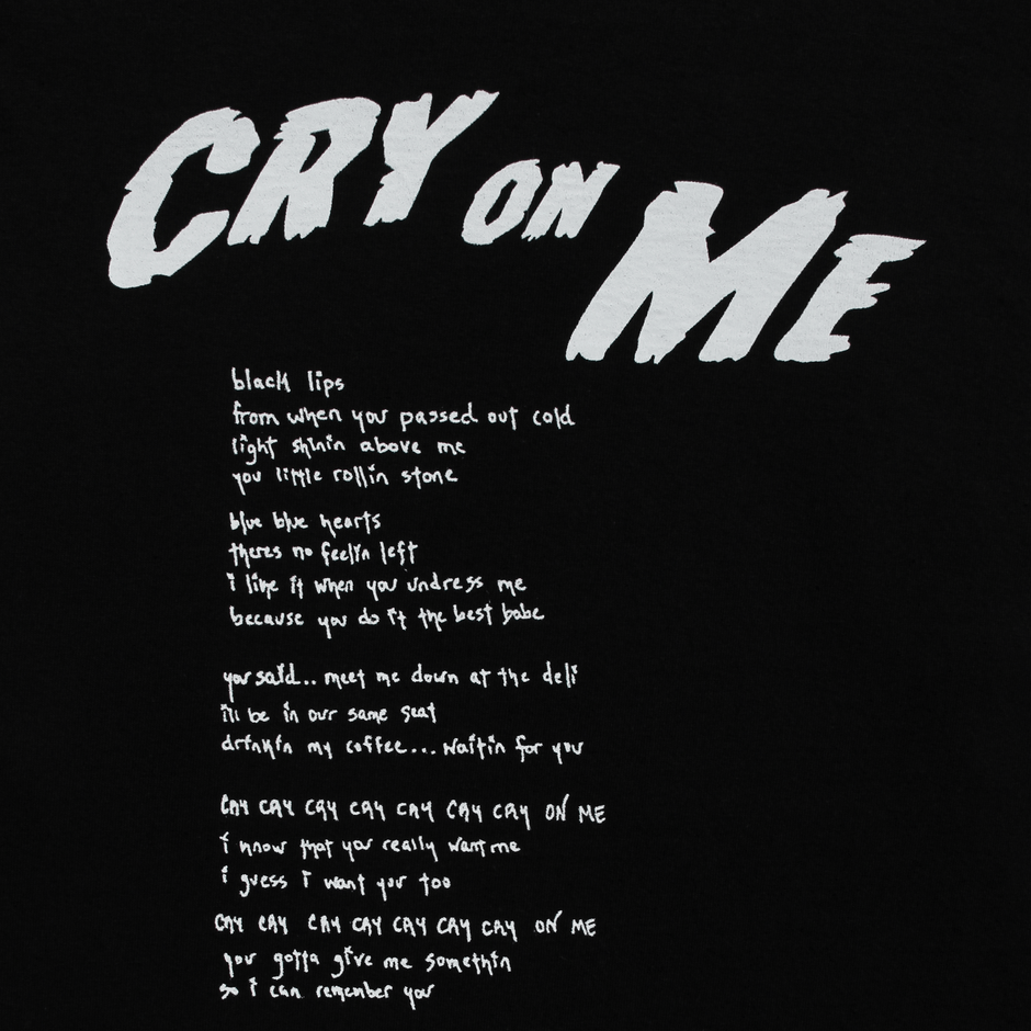 cry on me long sleeve