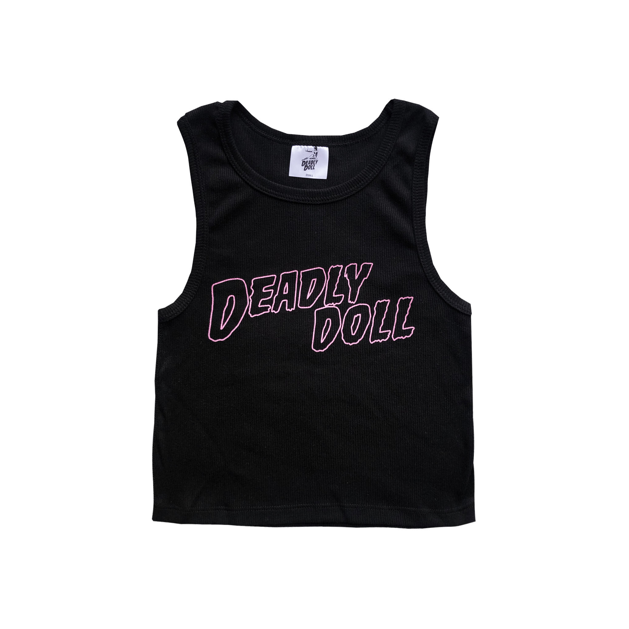 pink outline tank