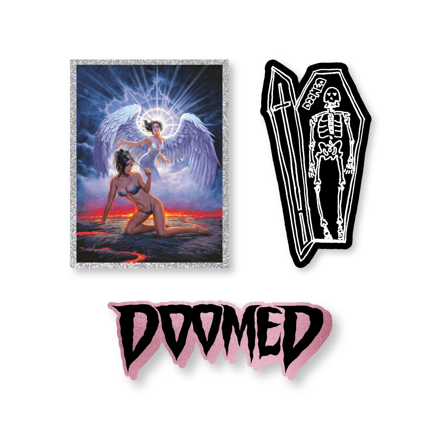 doomed album sticker pack