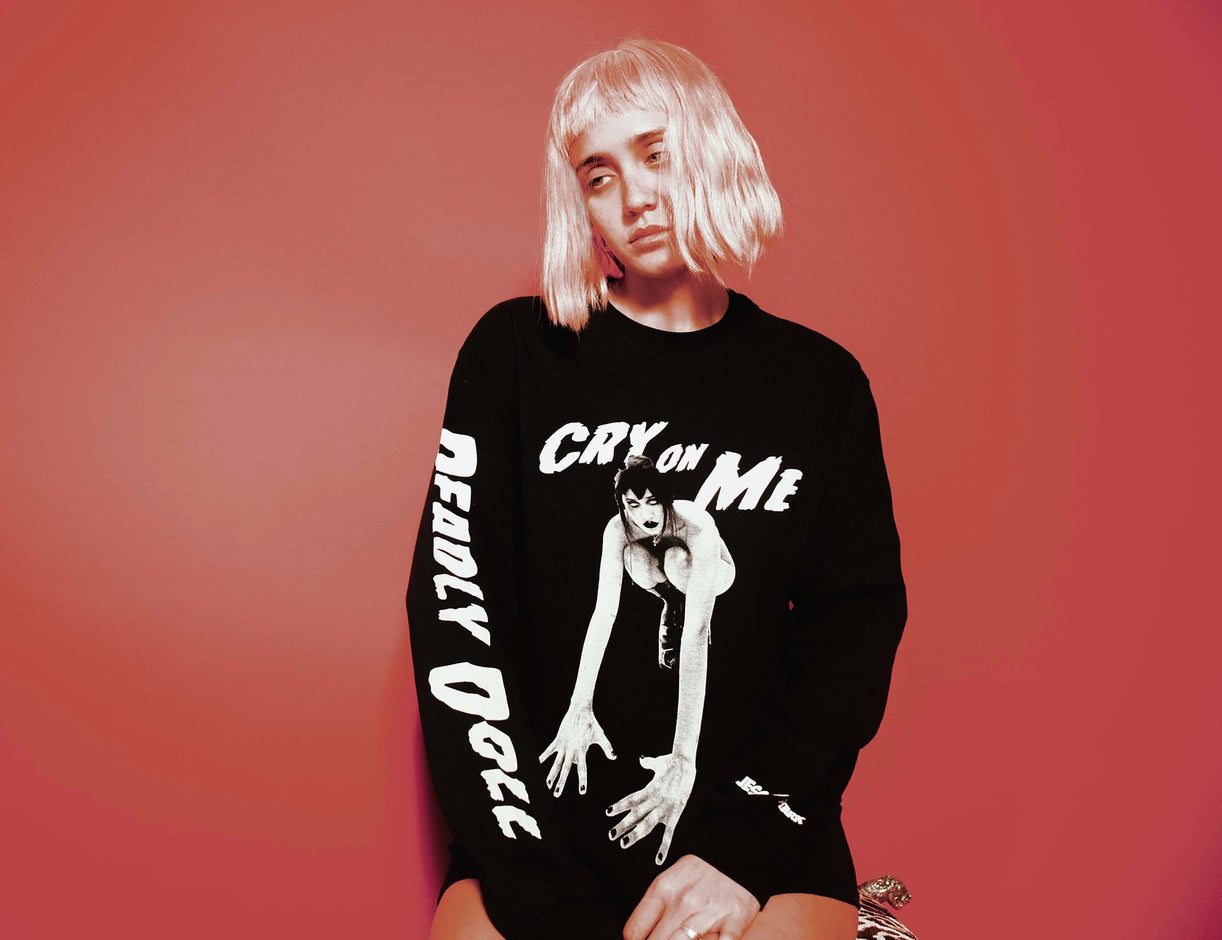 cry on me long sleeve