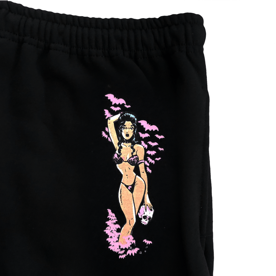 pantalones deportivos de guepardo rosa